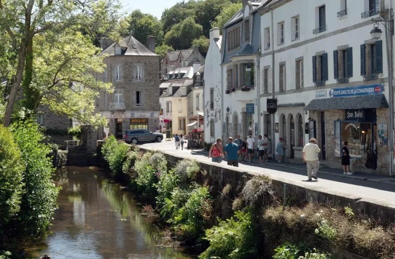Pont Aven à vélo